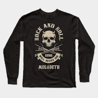 Never Die Megad Long Sleeve T-Shirt